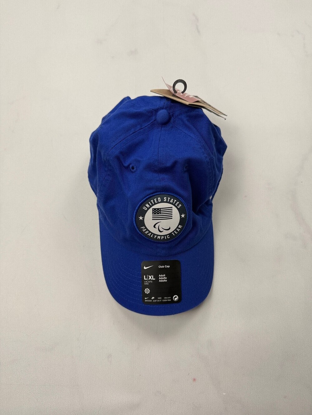 Nike United States Club Cap Baseball Cap Royal Blue Modern Americana - Mens L/XL